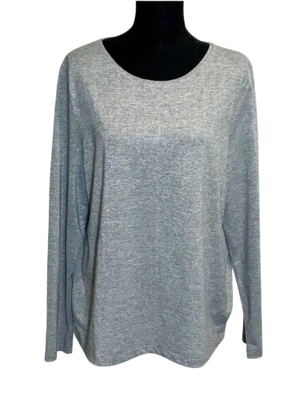 Talbots Metallic Top, EUC
